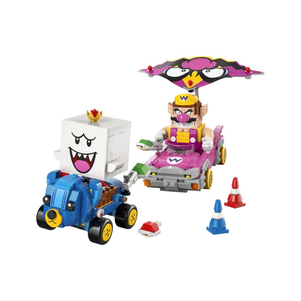 [ 必買站 ] LEGO 72038 瑪利歐賽車 瓦利歐與害羞幽靈王-細節圖2