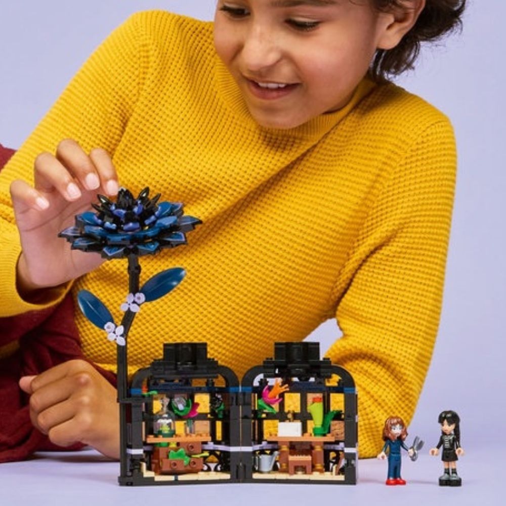 [ 必買站 ] LEGO 76784 黑色大理花 Black Dahlia Flower-細節圖7