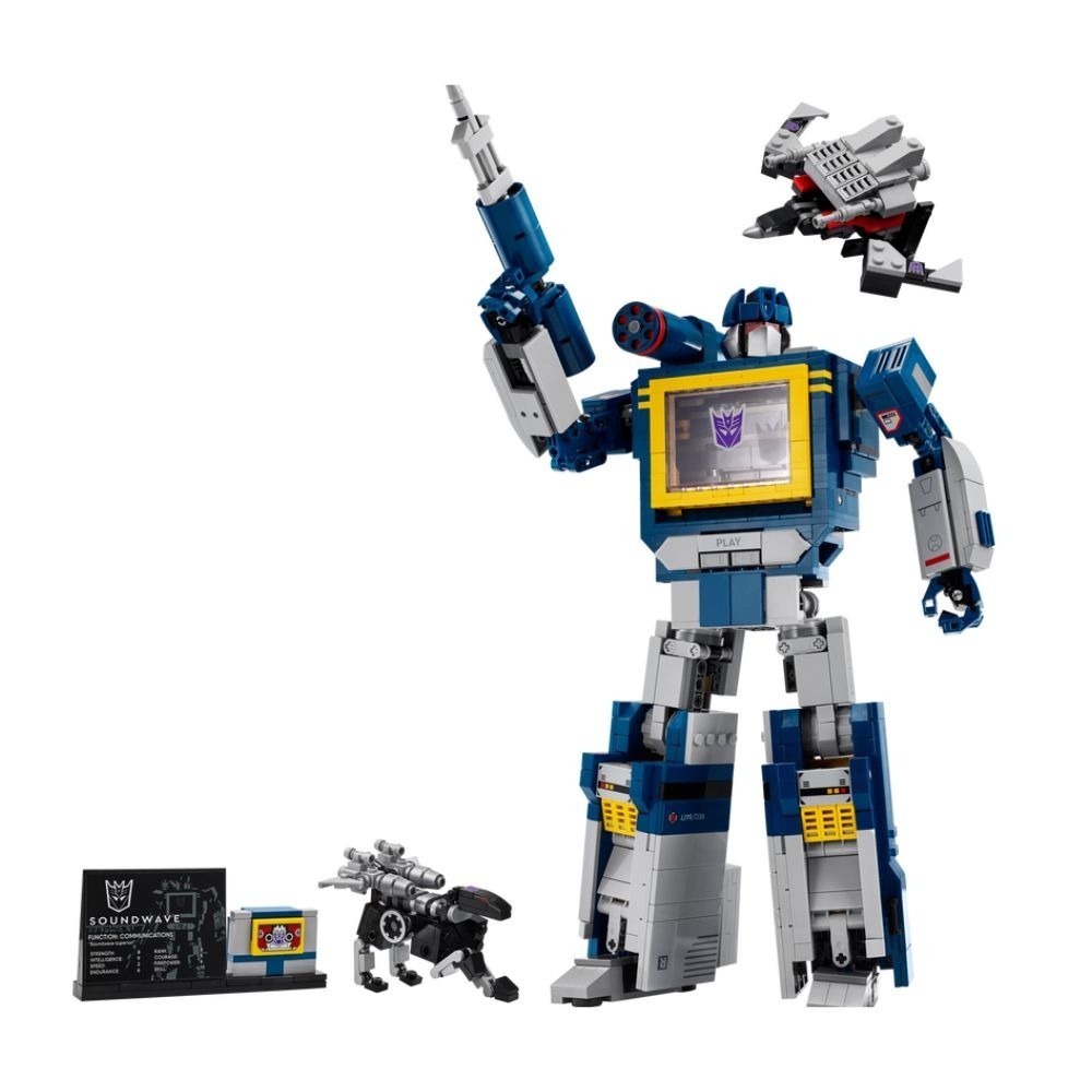 [ 必買站 ] LEGO 10358 音波 Transformers  變形金剛-細節圖3