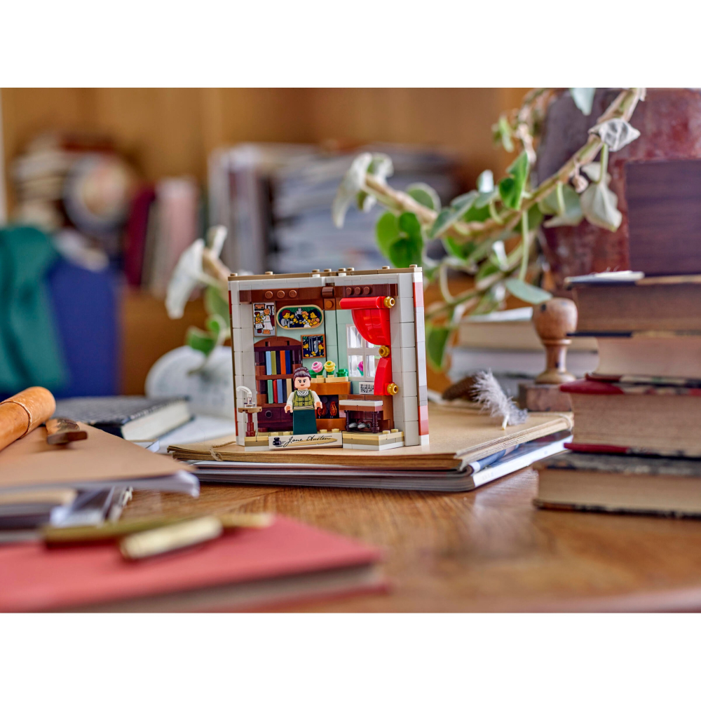 [ 必買站 ] LEGO 40766 向珍奧斯汀著作致敬 Tribute to Jane Austen＇s Books-細節圖3