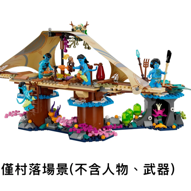 [ 必買站 ] LEGO場景 75578-D 梅卡伊納族的村莊(不含人偶/動物/武器)-細節圖2