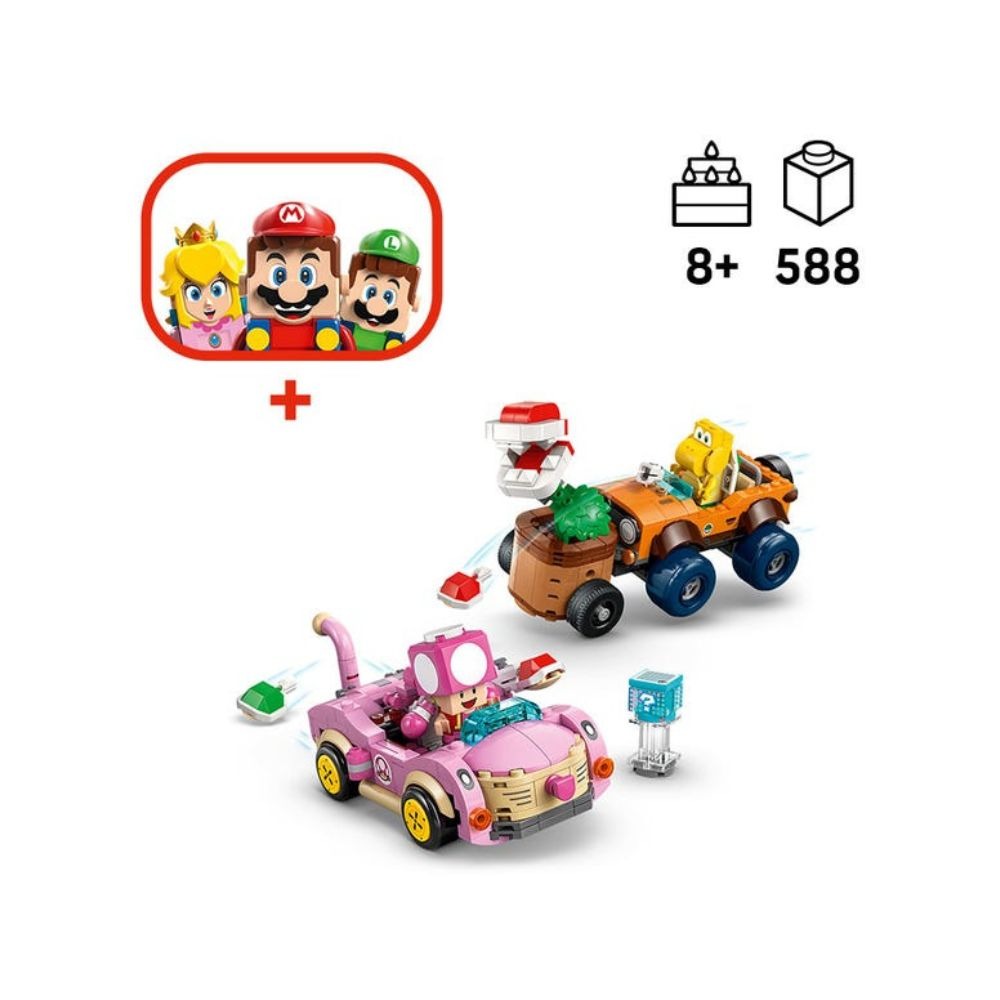 [必買站] LEGO 72044 瑪利歐賽車 - 咬下去！吞食花-細節圖4