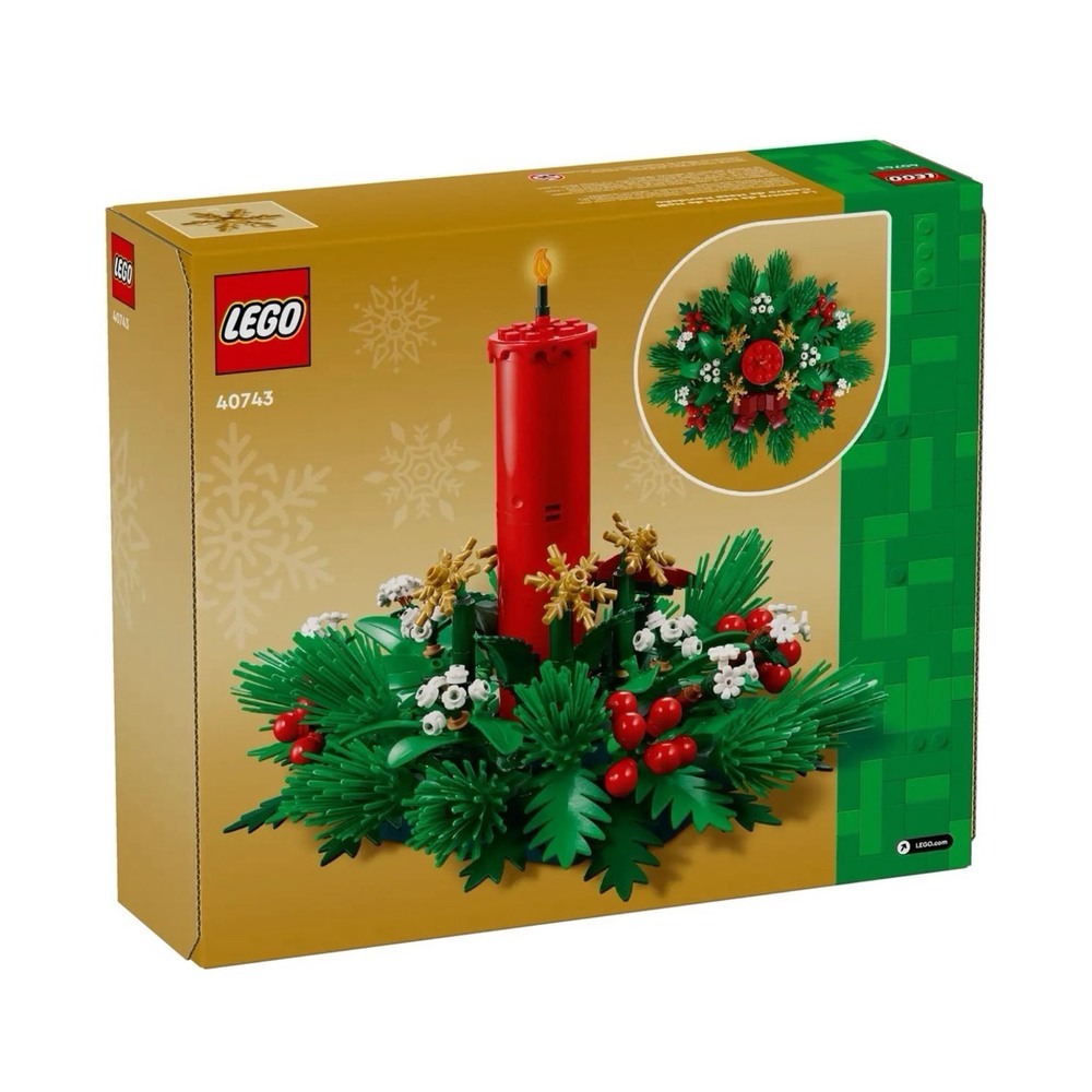 [必買站] LEGO 40743 Christmas Table Decoration-細節圖2