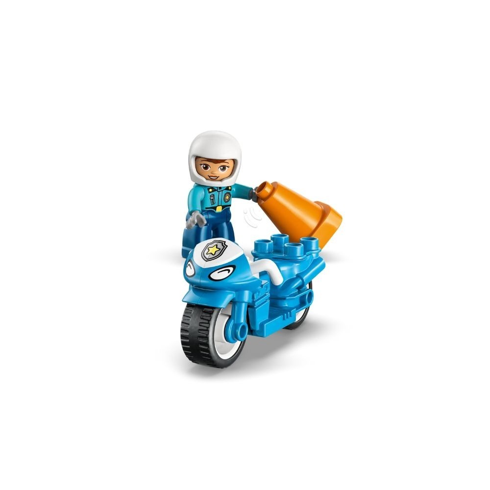 [ 必買站 ] LEGO 10471 藍色警用摩托車-細節圖2