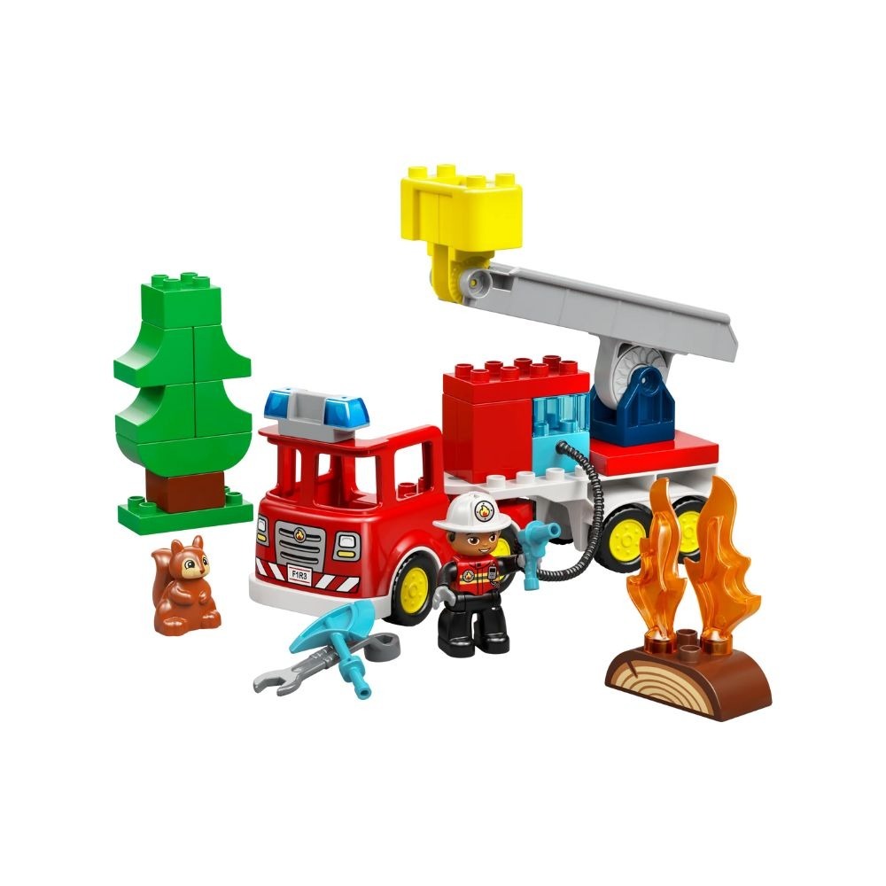 [ 必買站 ] LEGO 10473 附水管消防車和消防員-細節圖2