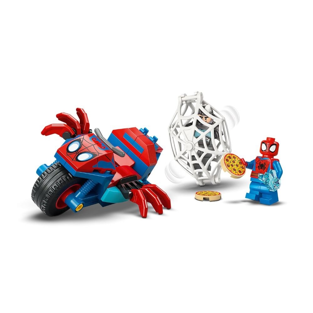 [ 必買站 ] LEGO 11206 蜘蛛人騎摩托車大戰犀牛人-細節圖2