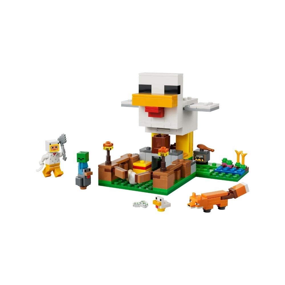 [ 必買站 ] LEGO 21585 雞農場-細節圖2