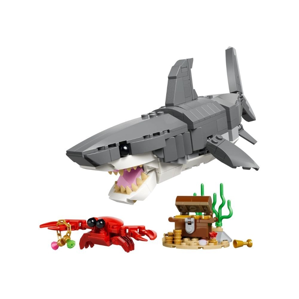 [ 必買站 ] LEGO 31381 凶猛鯊魚和寶箱-細節圖2