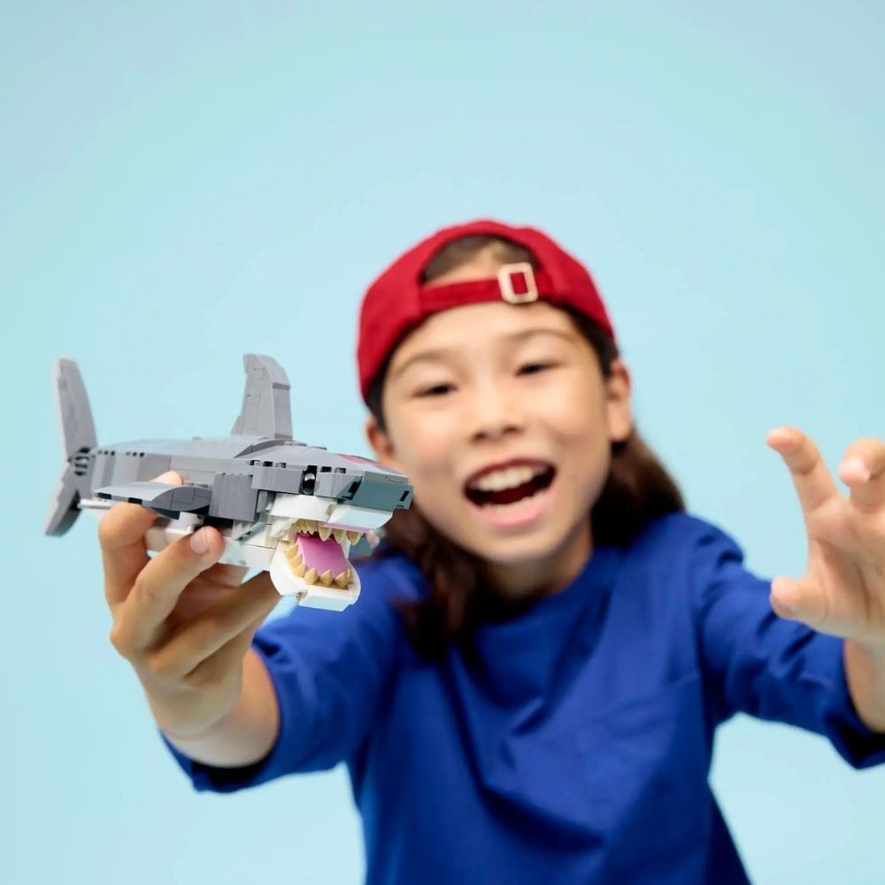 [ 必買站 ] LEGO 31381 凶猛鯊魚和寶箱-細節圖6