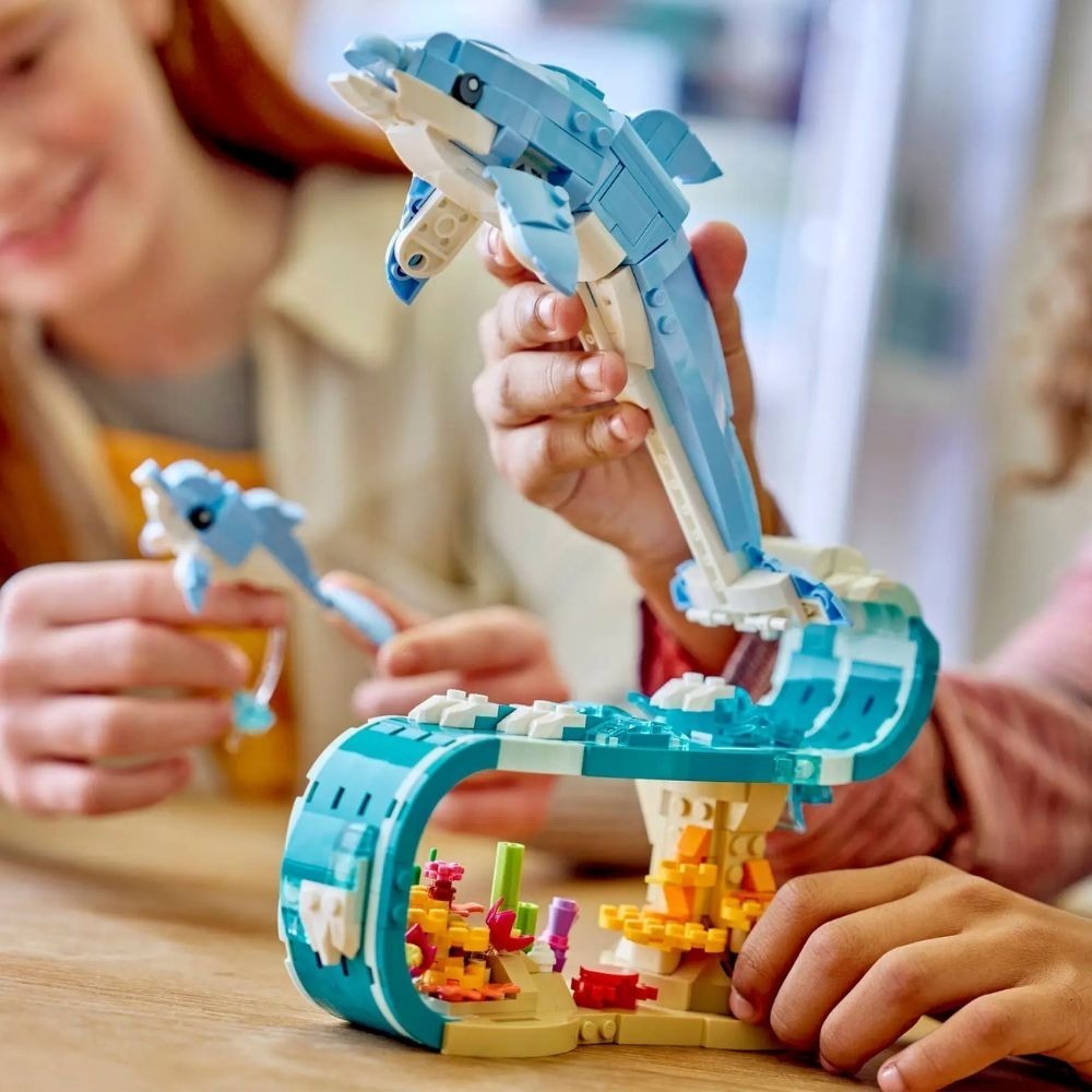 [ 必買站 ] LEGO 31385 海洋動物：美麗海豚-細節圖6