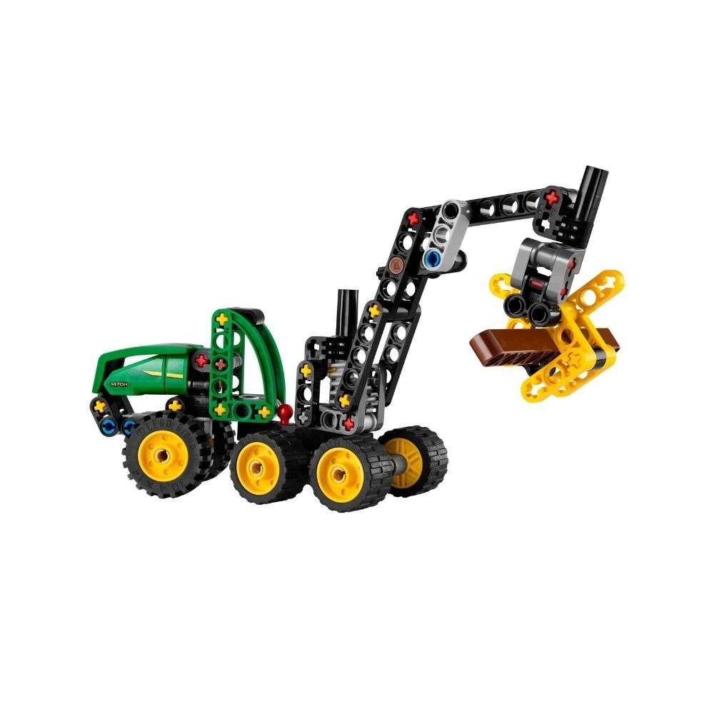 [ 必買站 ] LEGO 42218 John Deere 1470H 輪式森林收割機-細節圖2