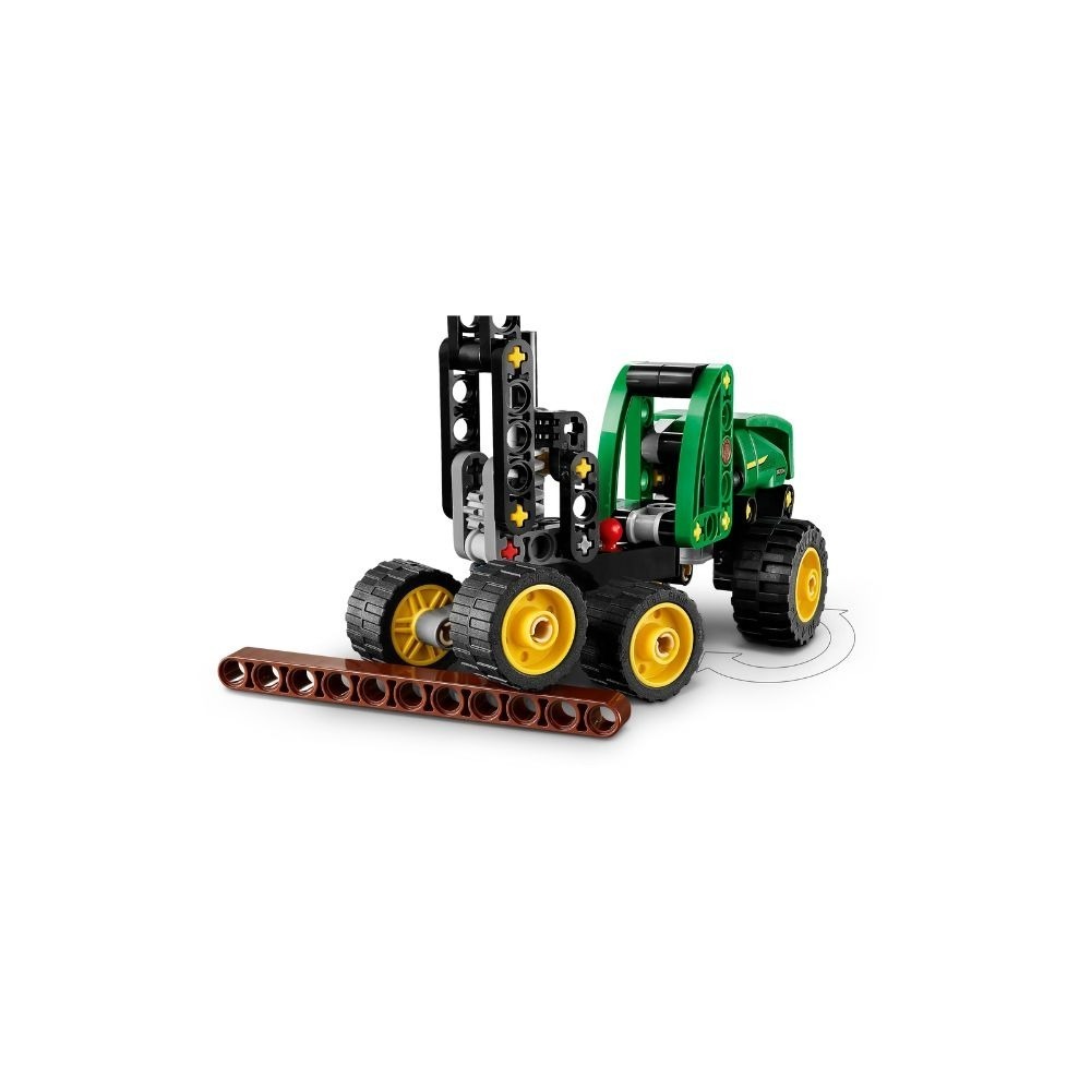 [ 必買站 ] LEGO 42218 John Deere 1470H 輪式森林收割機-細節圖6