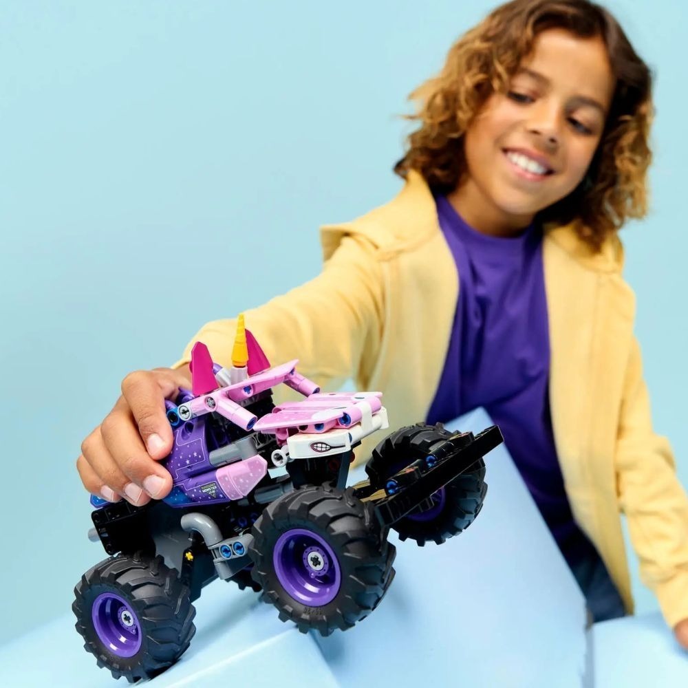 [ 必買站 ] LEGO 42220 Monster Jam Sparkle Smash 迴力車-細節圖6