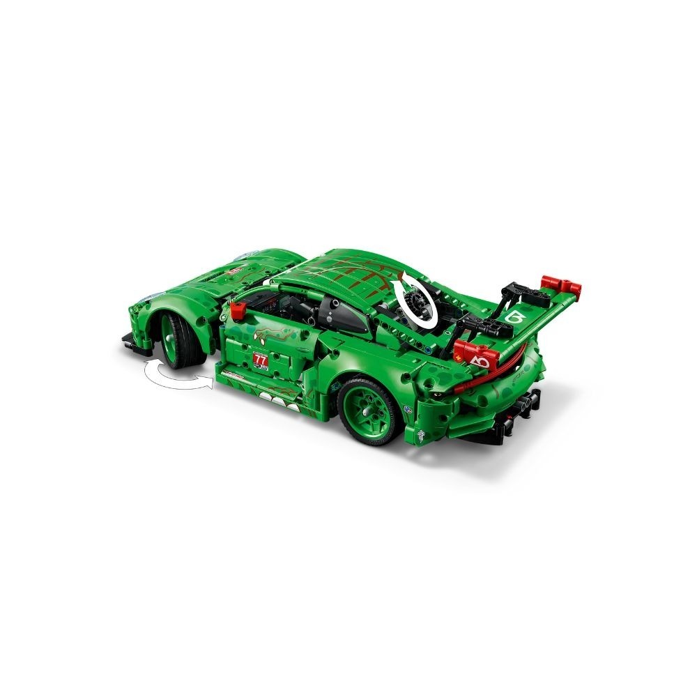 [ 必買站 ] LEGO 42224 Porsche 911 GT3 R REXY AO Racing 賽車-細節圖5