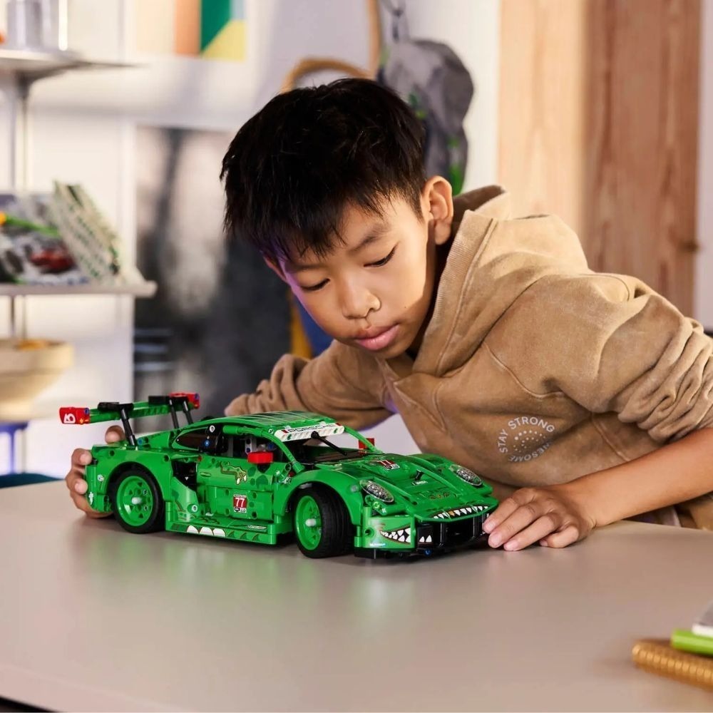 [ 必買站 ] LEGO 42224 Porsche 911 GT3 R REXY AO Racing 賽車(不挑盒況)-細節圖7