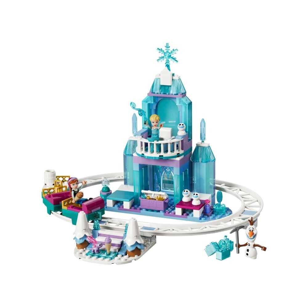 [ 必買站 ] LEGO 43281 艾莎的冰雪城堡和雪橇大冒險-細節圖2