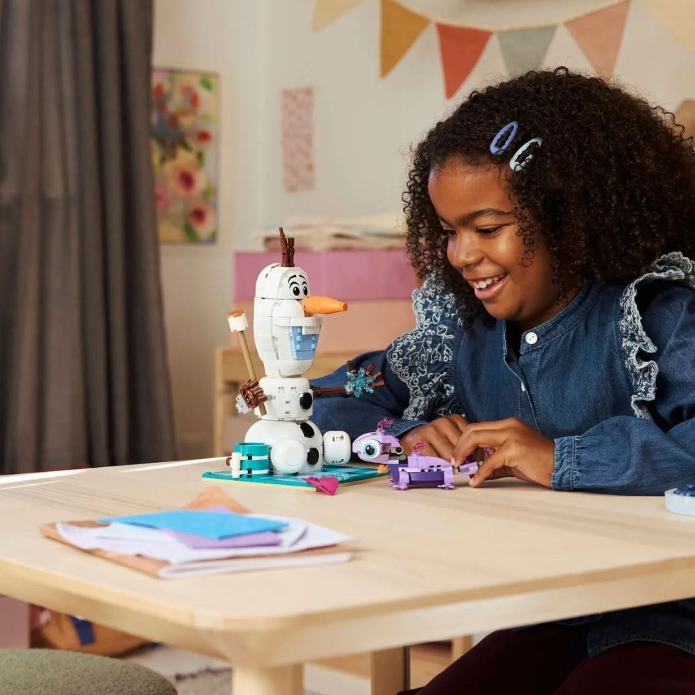 [ 必買站 ] LEGO 43287 雪寶和布魯尼的歡樂野餐-細節圖5