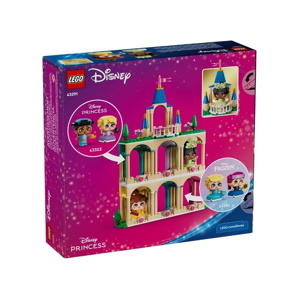 [ 必買站 ] LEGO 43291 迷你貝兒和蒂安娜與城堡-細節圖5