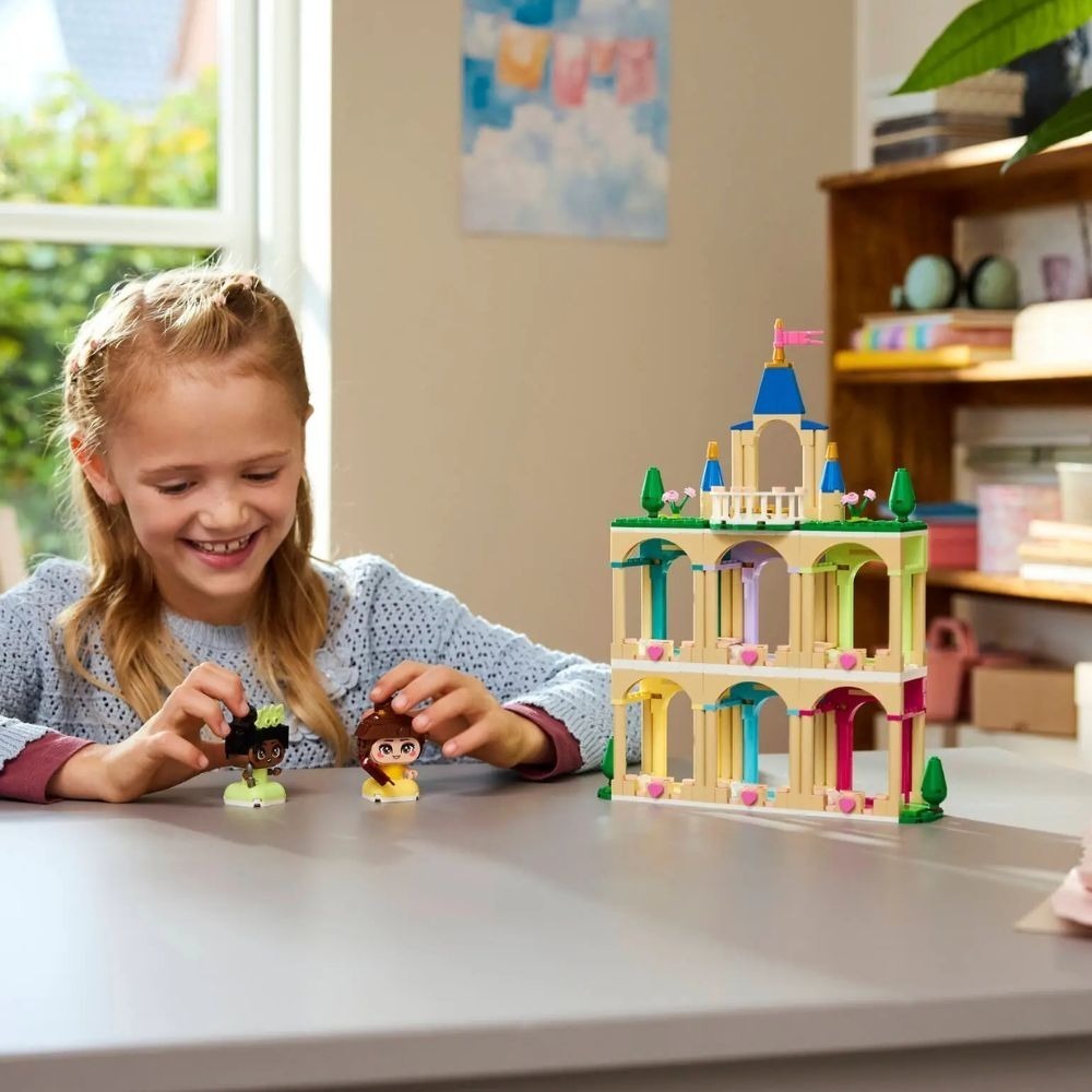 [ 必買站 ] LEGO 43291 迷你貝兒和蒂安娜與城堡-細節圖6