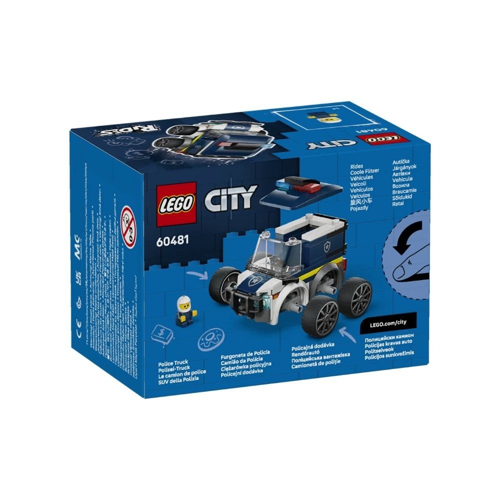 [ 必買站 ] LEGO 60481 Rides－警用卡車-細節圖5