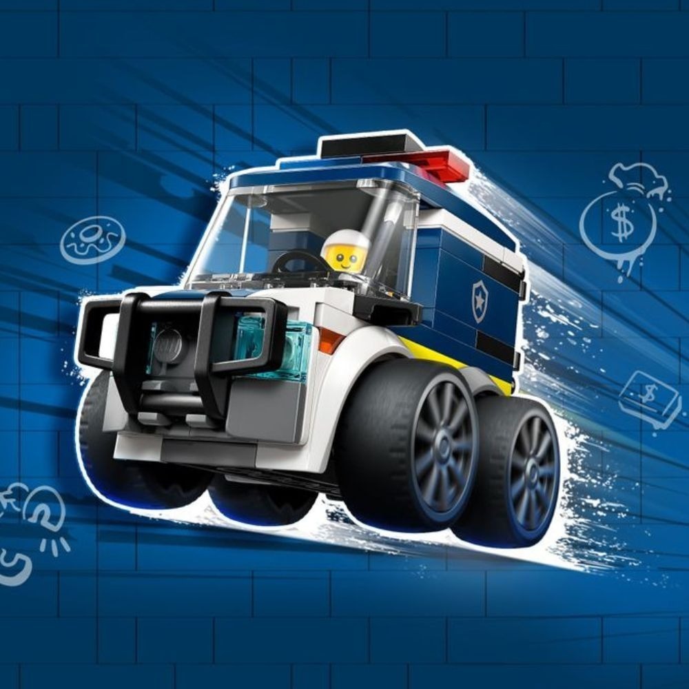 [ 必買站 ] LEGO 60481 Rides－警用卡車-細節圖7