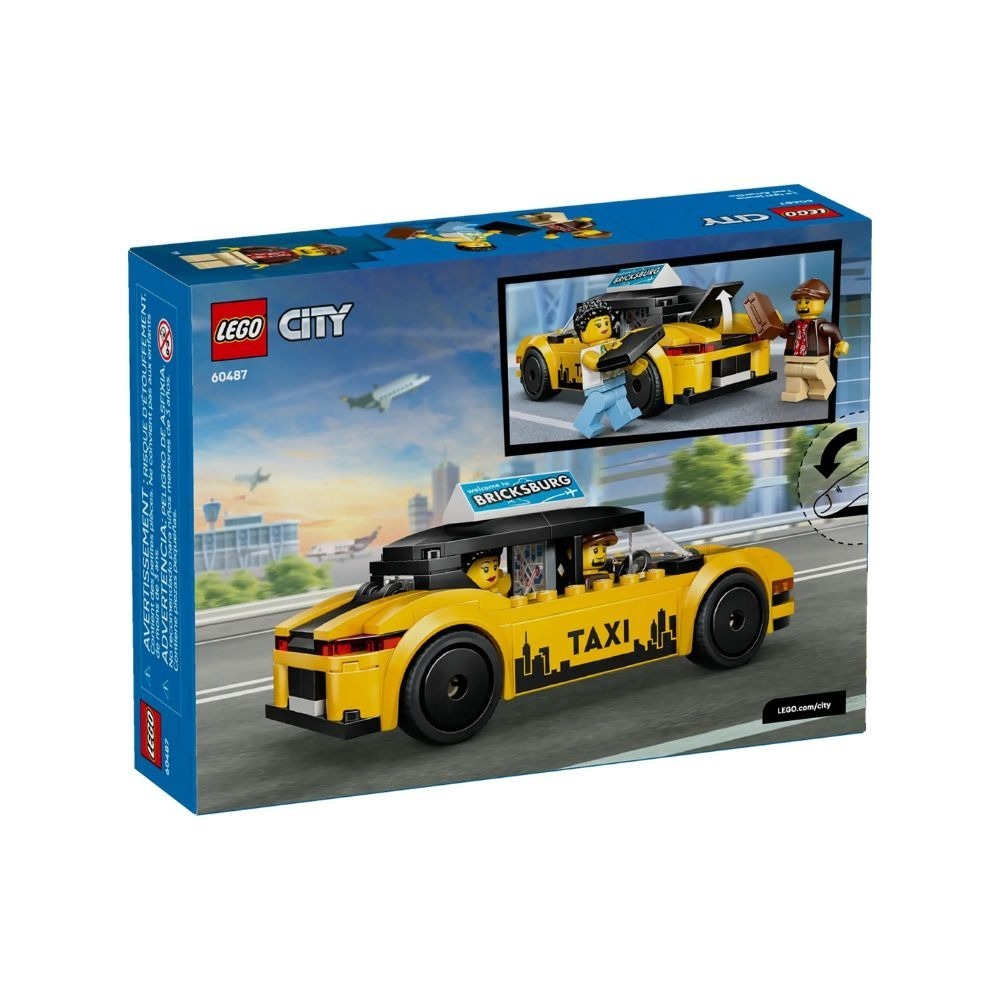 [ 必買站 ] LEGO 60487 黃色計程車-細節圖5