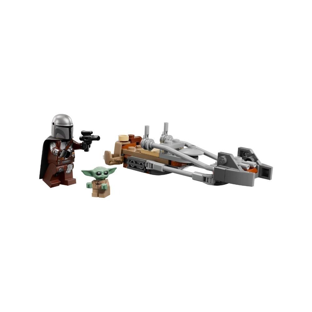[ 必買站 ] LEGO 75436 曼達洛人和古古的飛行摩托車-細節圖2