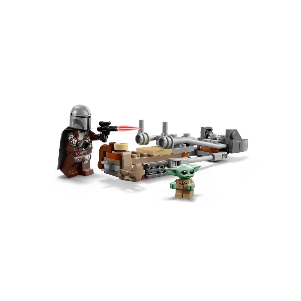 [ 必買站 ] LEGO 75436 曼達洛人和古古的飛行摩托車-細節圖3
