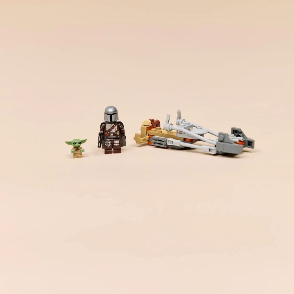[ 必買站 ] LEGO 75436 曼達洛人和古古的飛行摩托車-細節圖5