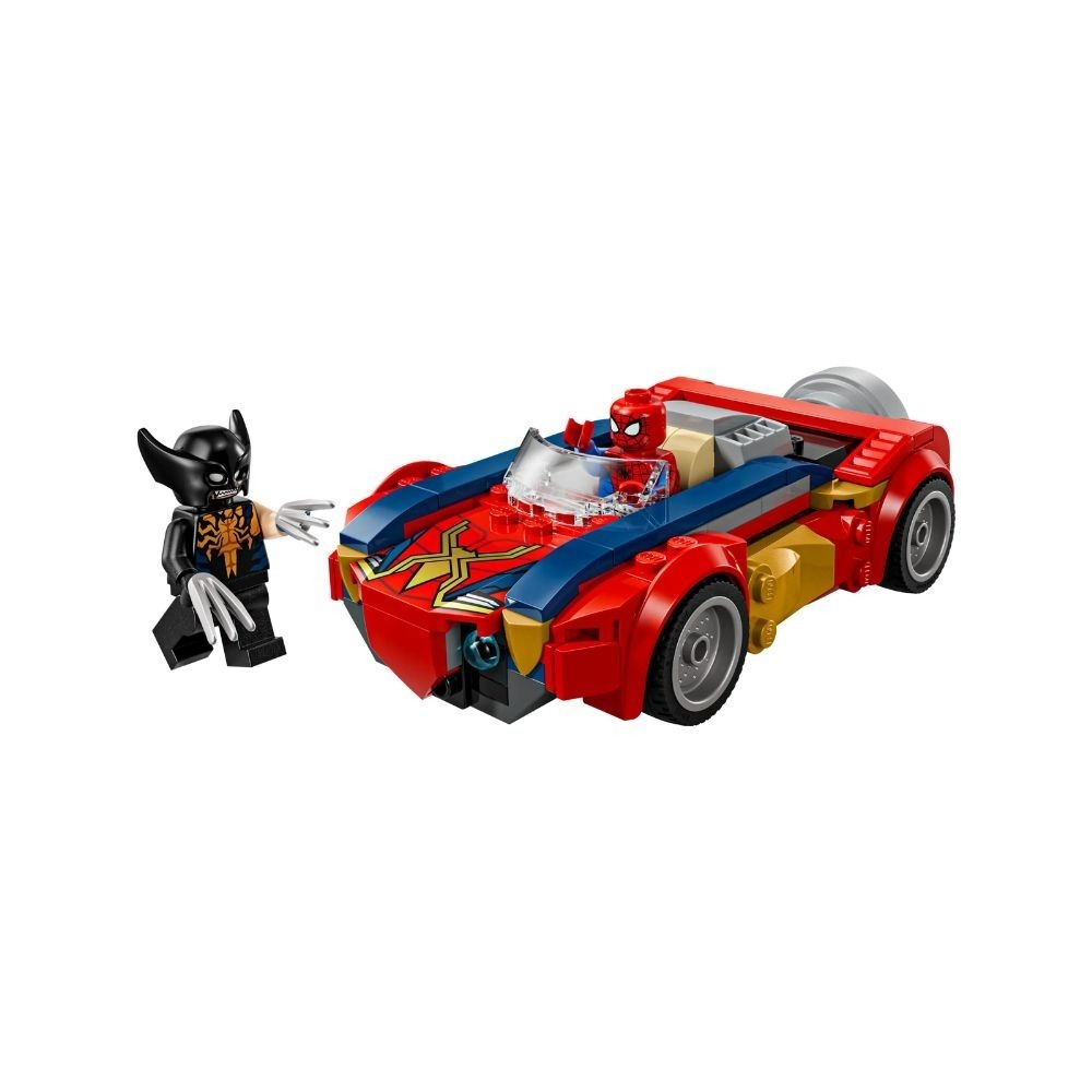 [ 必買站 ] LEGO 76336 蜘蛛人汽車大戰猛毒化金鋼狼-細節圖2