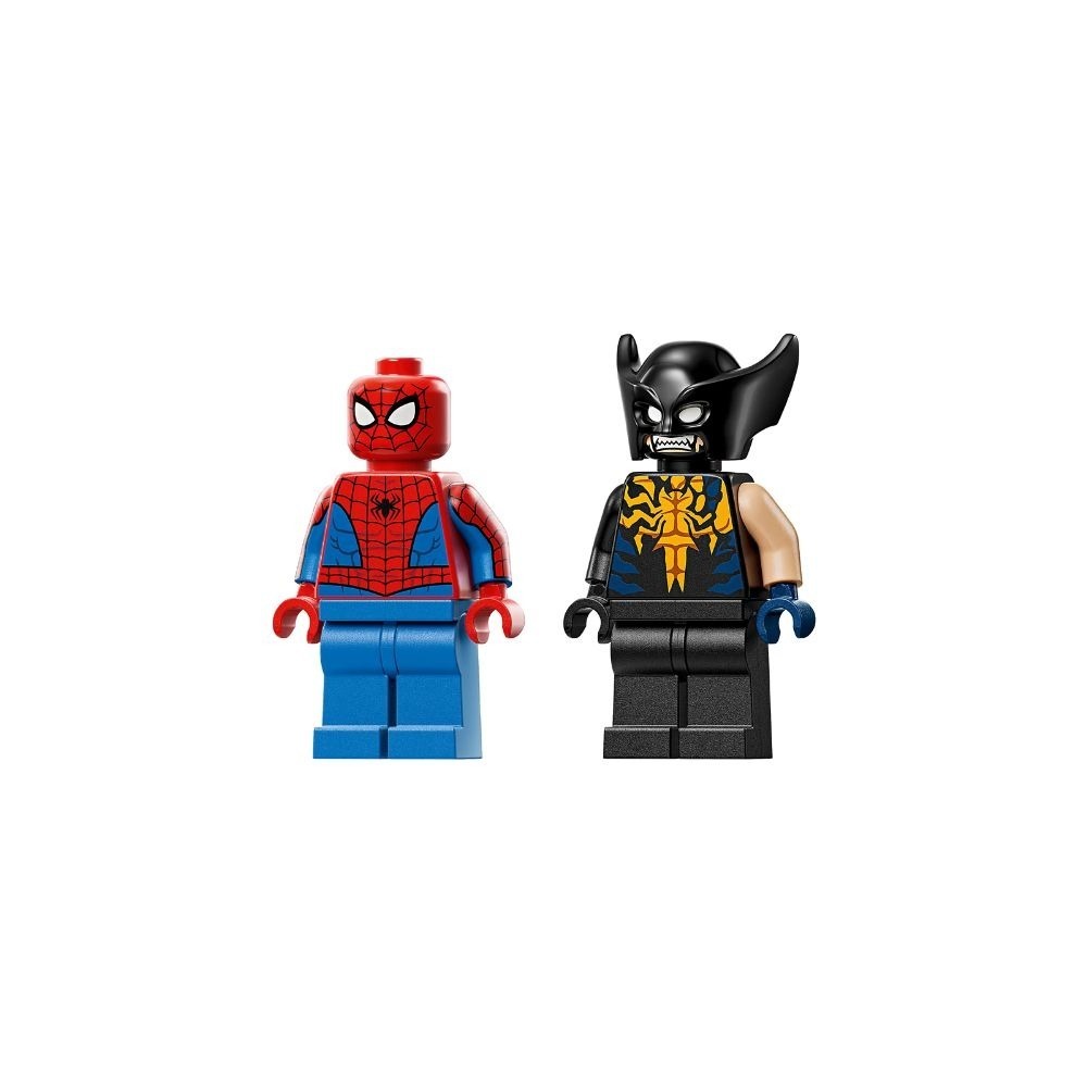 [ 必買站 ] LEGO 76336 蜘蛛人汽車大戰猛毒化金鋼狼-細節圖4