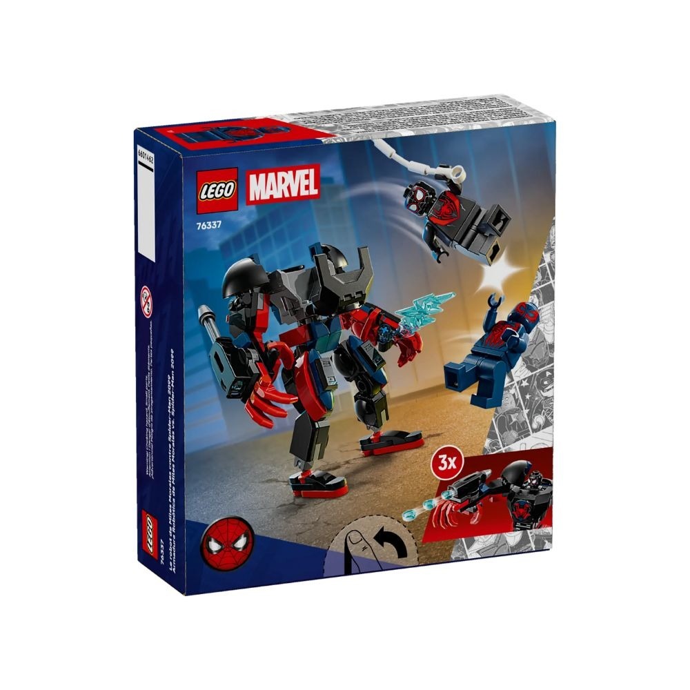[ 必買站 ] LEGO 76337 邁爾斯摩拉斯機甲大戰蜘蛛人 2099-細節圖5