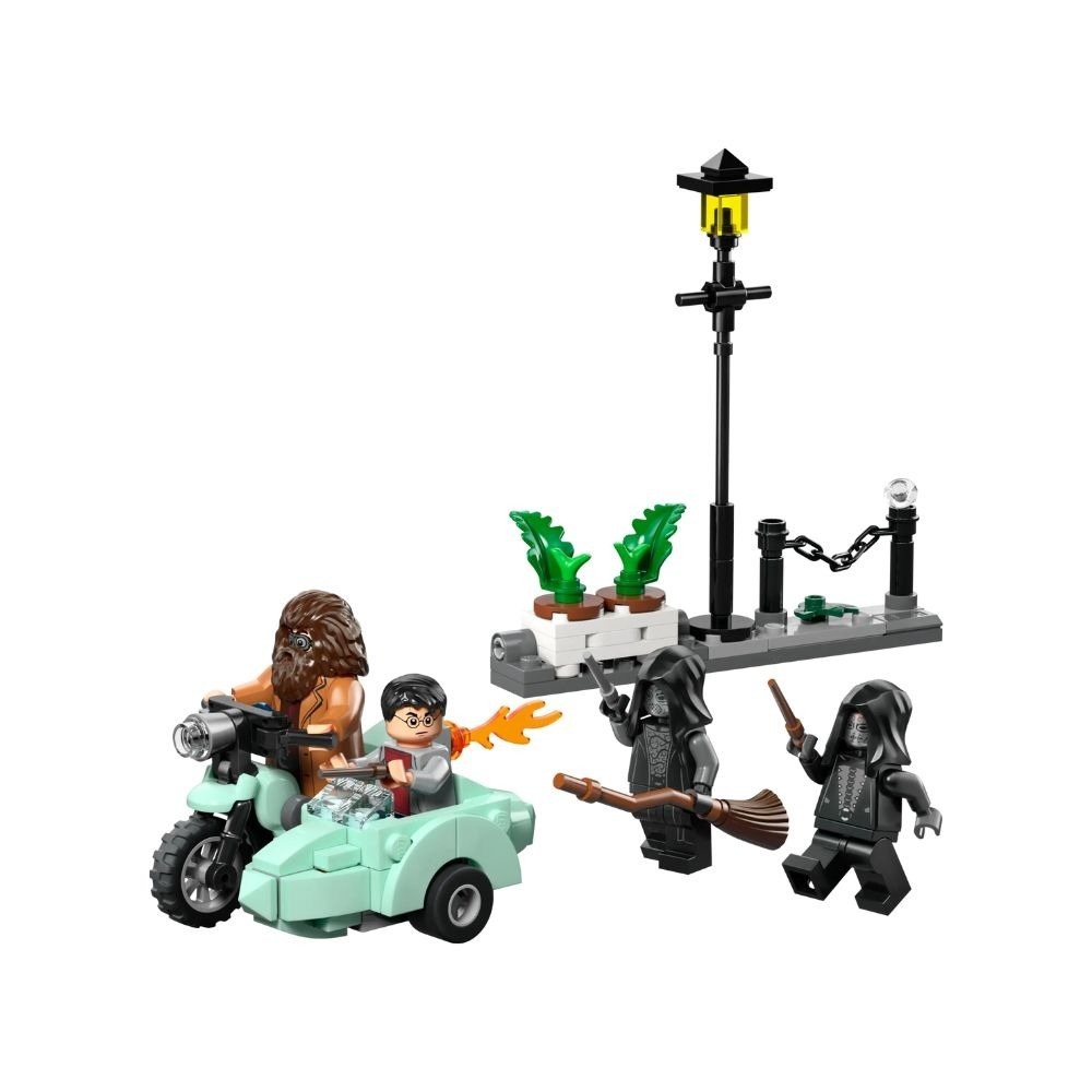 [ 必買站 ] LEGO 76459 海格與哈利的水蠟樹街大脫逃-細節圖2