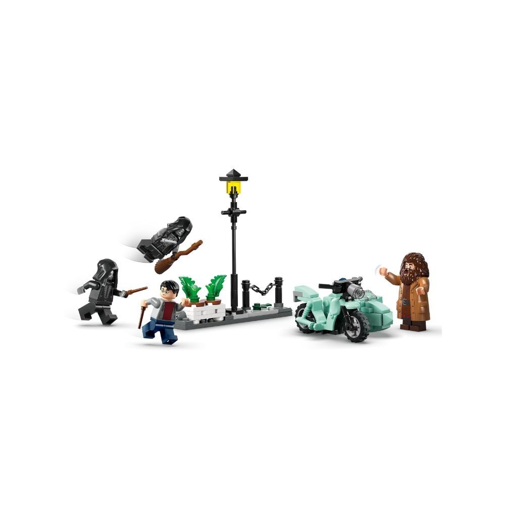 [ 必買站 ] LEGO 76459 海格與哈利的水蠟樹街大脫逃-細節圖3