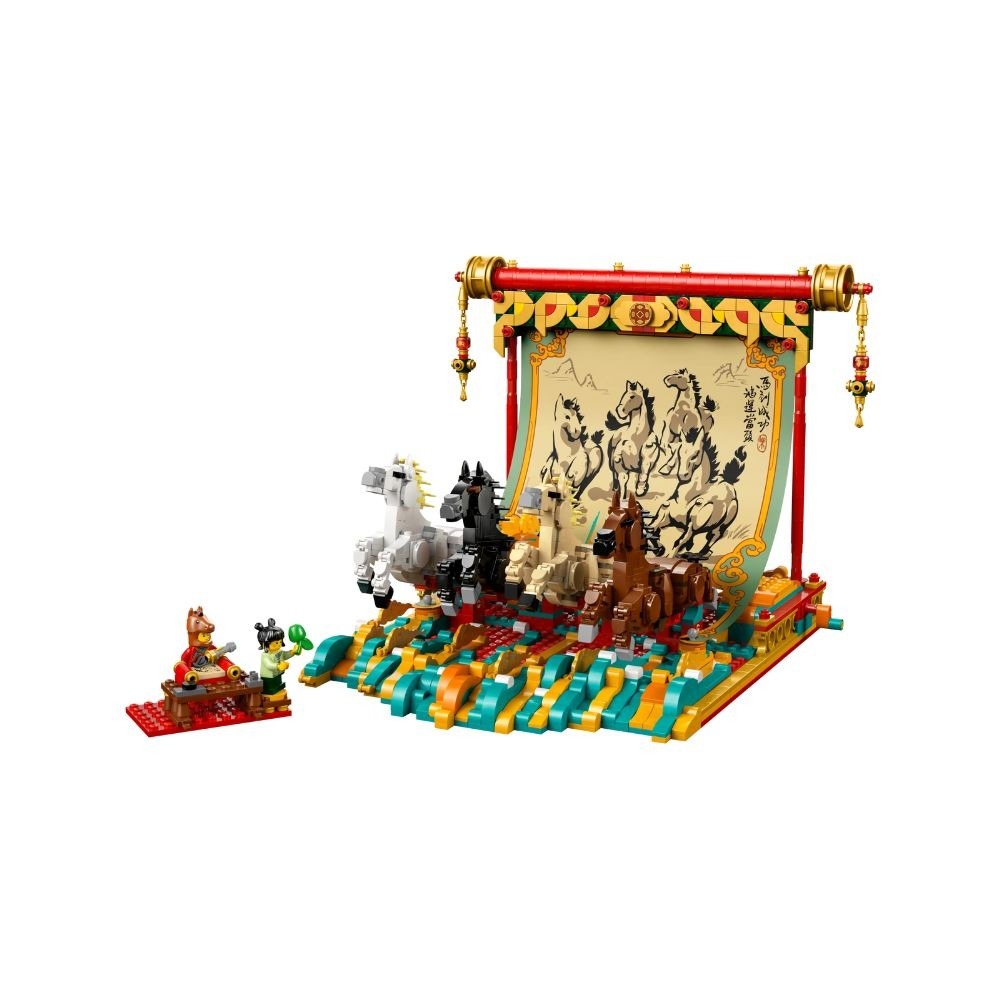 [ 必買站 ] LEGO 80119 駿馬奔騰圖-細節圖2