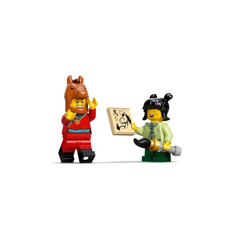 [ 必買站 ] LEGO 80119 駿馬奔騰圖-細節圖5