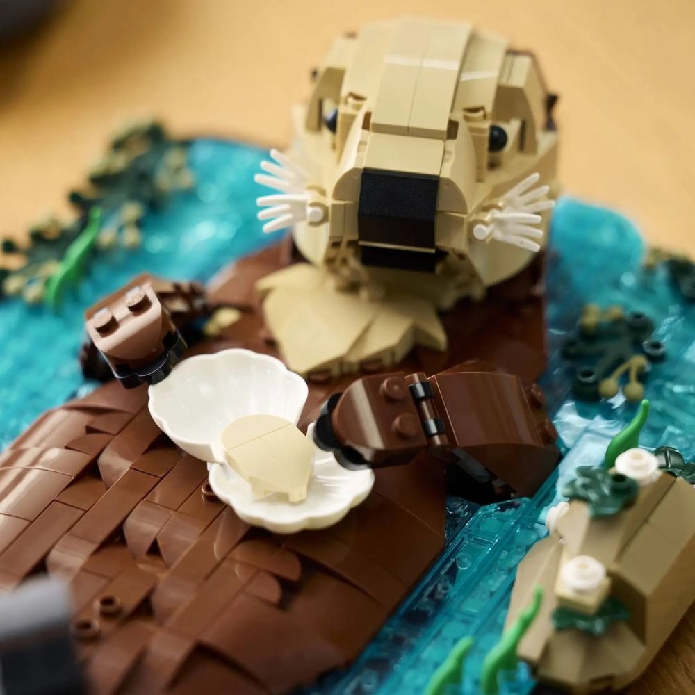 [必買站] LEGO 21366 漂浮海獺-細節圖2
