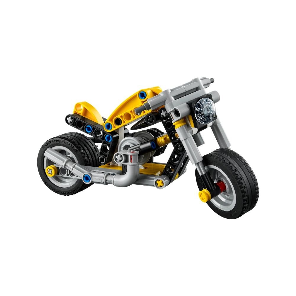 [必買站] LEGO 42225 黃色摩托車-細節圖2
