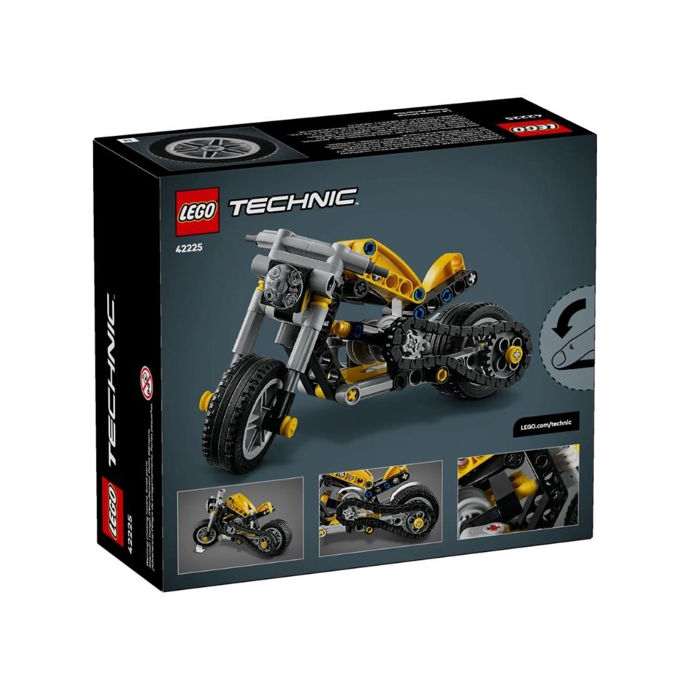 [必買站] LEGO 42225 黃色摩托車-細節圖3