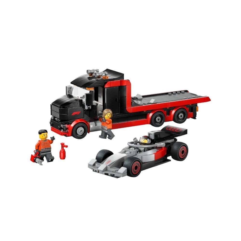 [必買站] LEGO 60493 F1展示用卡車與 Audi F1 賽車-細節圖2