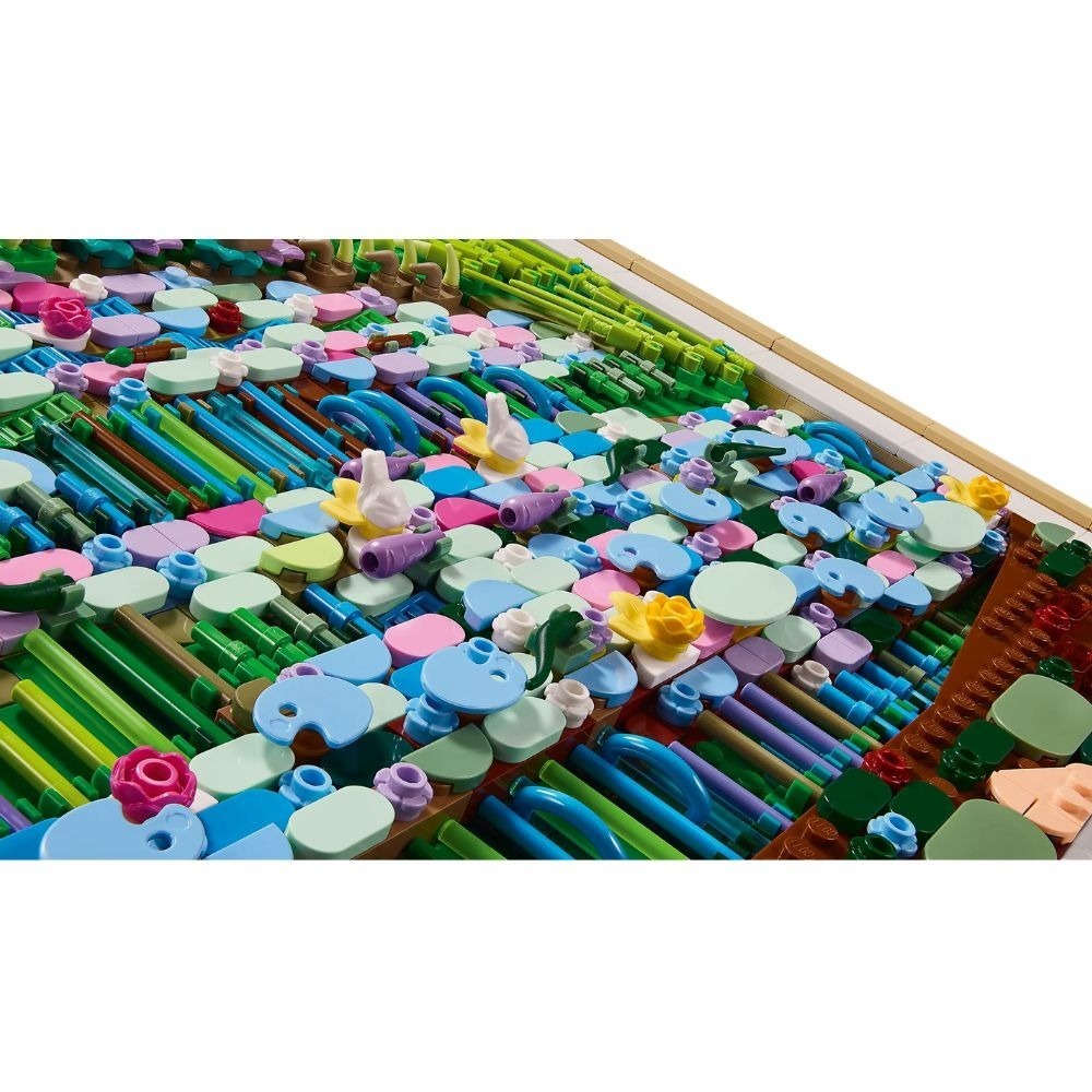 [ 必買站 ] LEGO 31220 克勞德 莫內〈睡蓮池上的拱橋〉-細節圖5