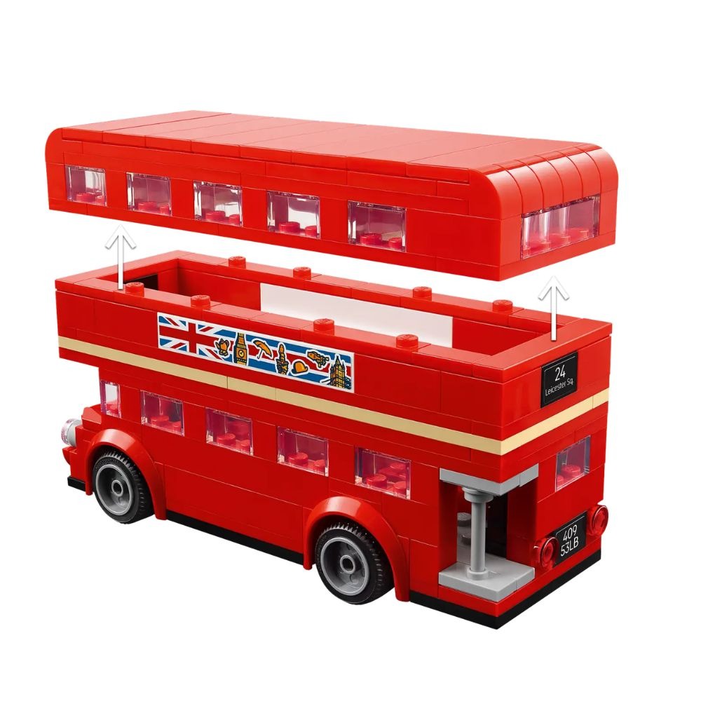 [ 必買站 ] LEGO 40953 倫敦巴士-細節圖6