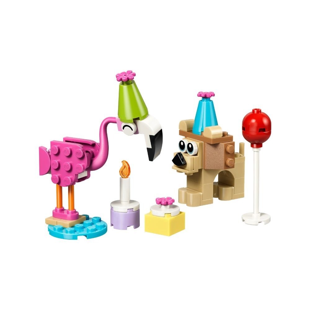 [ 必買站 ] LEGO 30715 Cute Animal Birthday Party Polybag-細節圖2