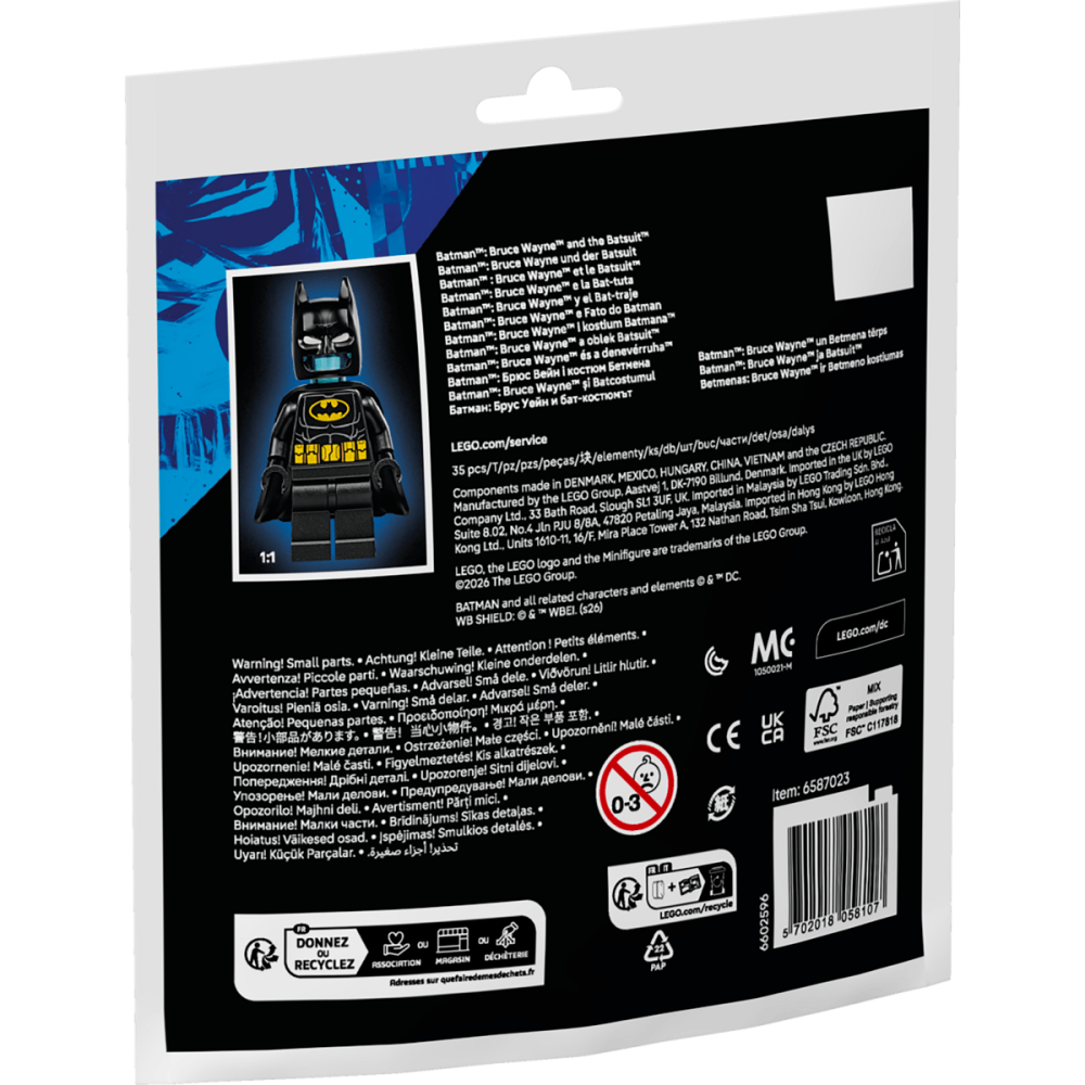 [ 必買站 ] LEGO 30726 Batman: Bruce Wayne and the Batsuit Poly-細節圖2