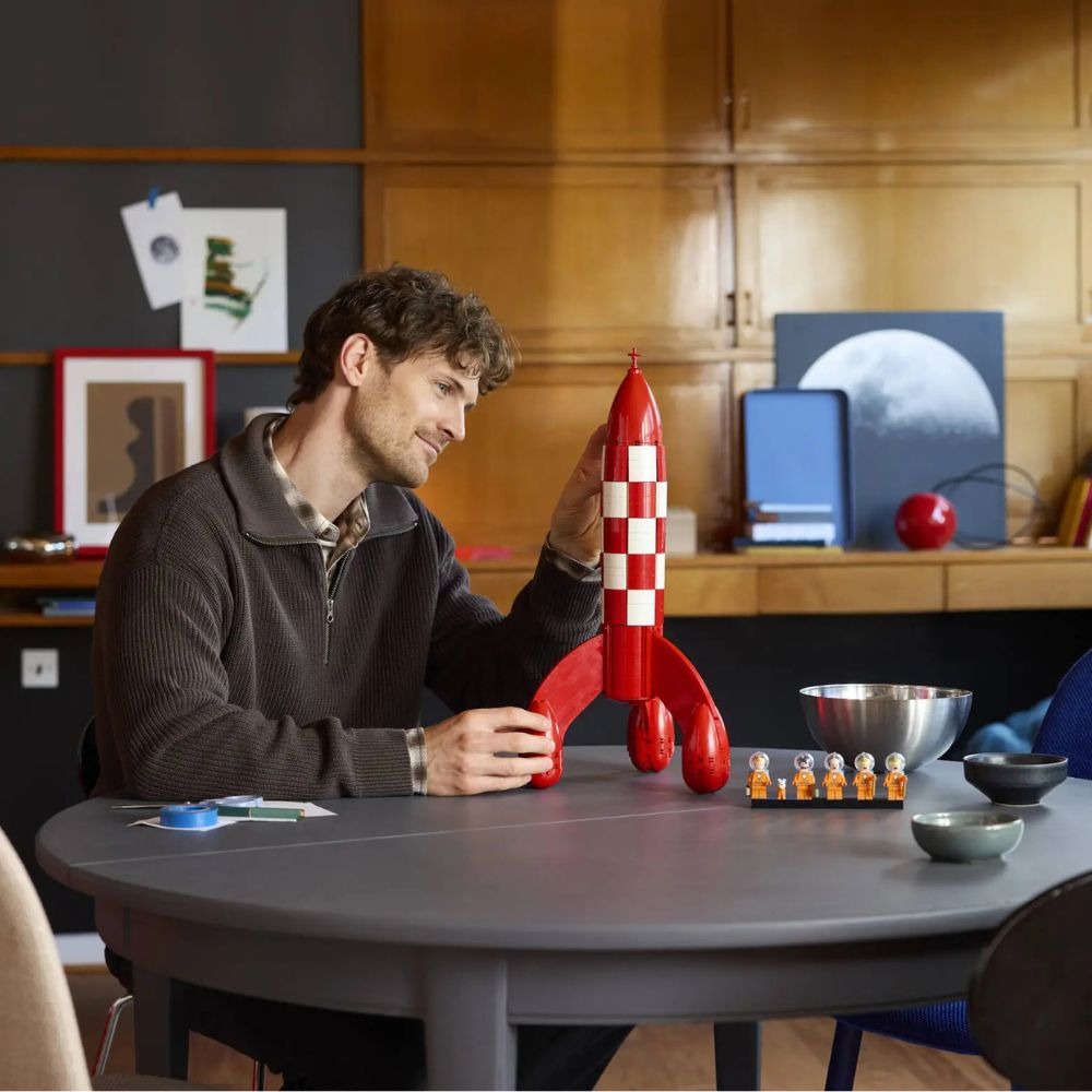 [ 必買站竹北店 ] LEGO 21367 Tintin 登月火箭-細節圖6
