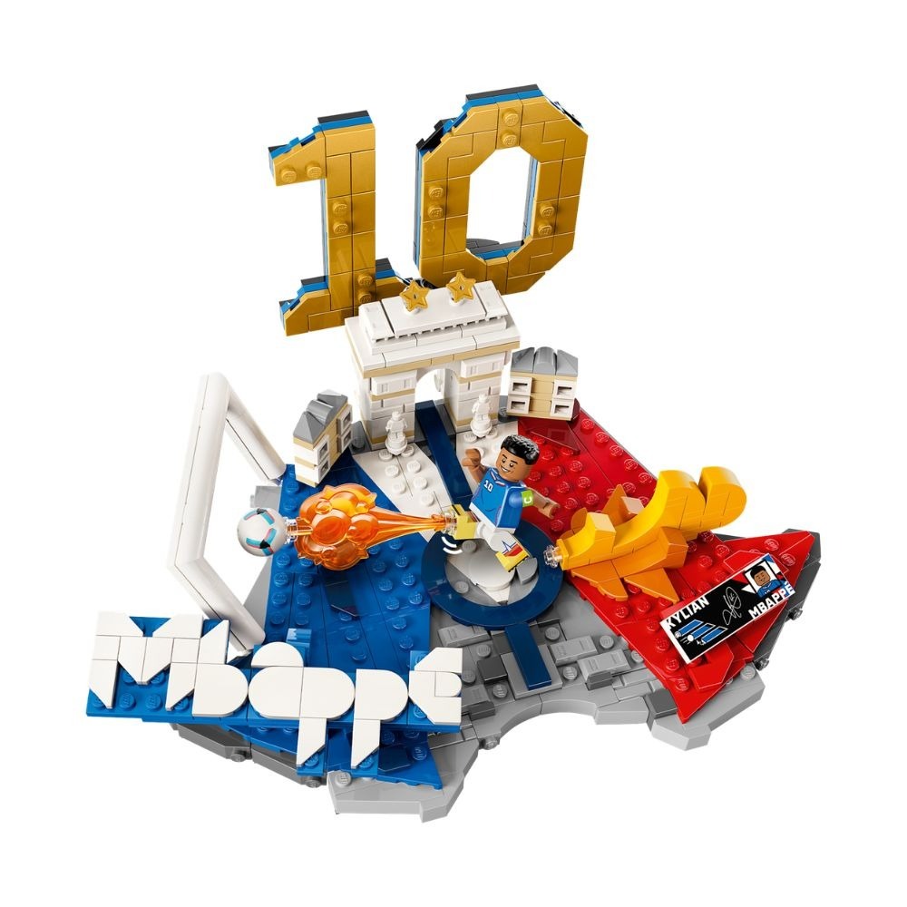 [ 必買站 ] LEGO 43013 足壇焦點  姆巴佩 Kylian Mbappé-細節圖4