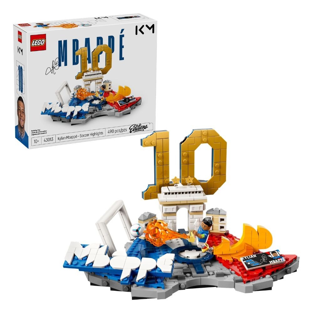 [ 必買站 ] LEGO 43013 足壇焦點  姆巴佩 Kylian Mbappé-細節圖6