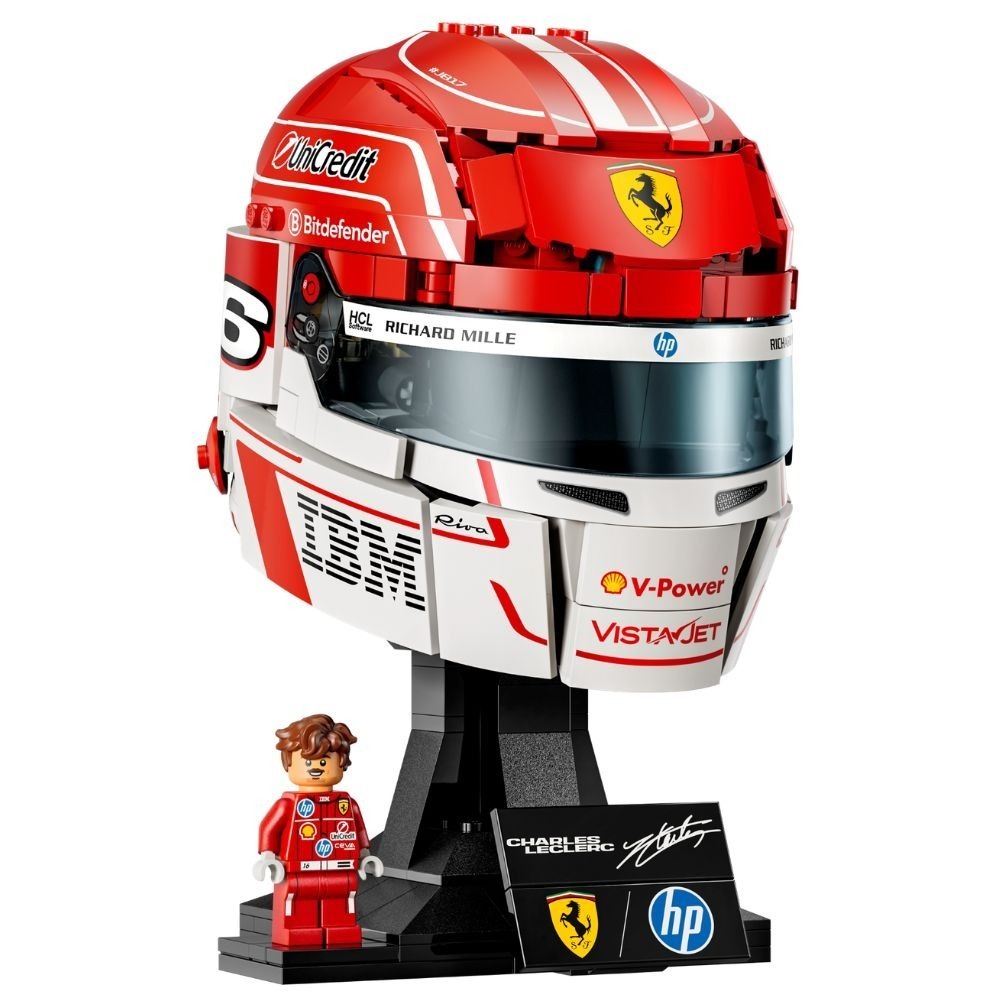 [ 必買站 ] LEGO 43014 查爾斯·勒克萊爾 頭盔 Ferrari Charles Leclerc Helm-細節圖2