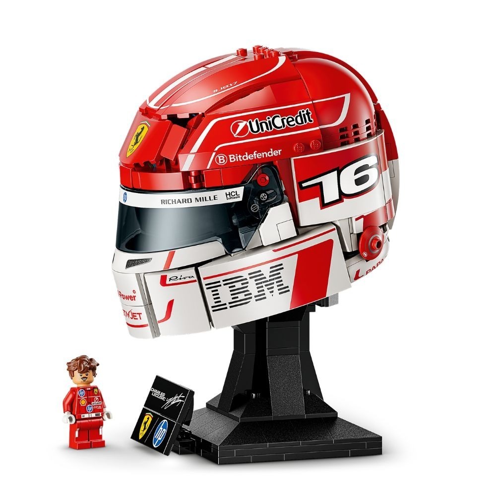 [ 必買站 ] LEGO 43014 查爾斯·勒克萊爾 頭盔 Ferrari Charles Leclerc Helm-細節圖5
