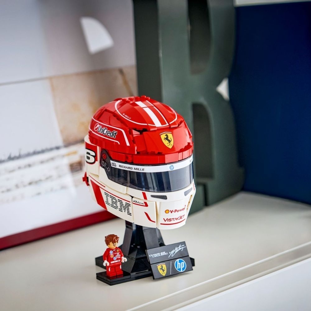 [ 必買站 ] LEGO 43014 查爾斯·勒克萊爾 頭盔 Ferrari Charles Leclerc Helm-細節圖8